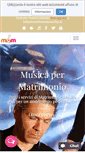 Mobile Screenshot of matrimoniemusica.it